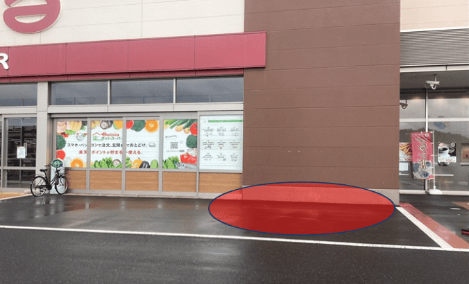 店舗入口前スペース 販促プロモーションに最適な屋外催事イベントスペース