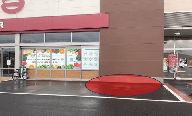 店舗入口前スペース 販促プロモーションに最適な屋外催事イベントスペース